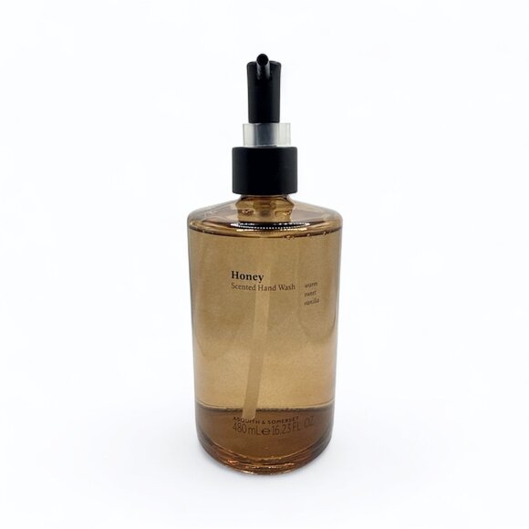 NEW Asquith & Somerset Honey Scented Glass Bottle Hand Wash - 16.23 fl oz, Brown - Picture 2 of 3
